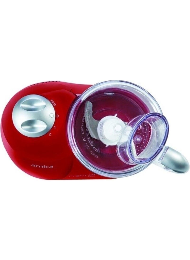 Arnica GH21032 Prokit 444 Mini Food Processor Red  - Image 1