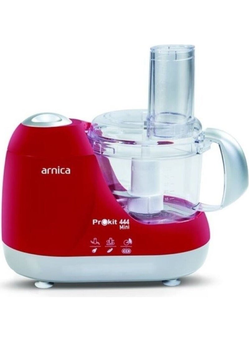 Arnica GH21032 Prokit 444 Mini Food Processor Red  - Image 2