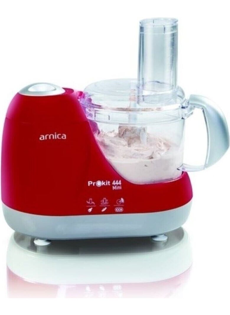 Arnica GH21032 Prokit 444 Mini Food Processor Red  - Image 3