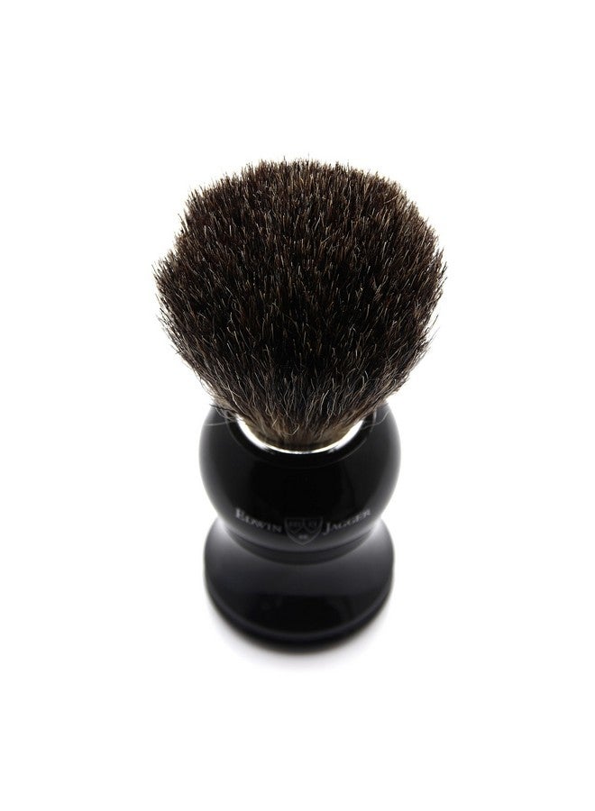 Edwin Jagger 81P36AMZ Classic Badger Shaving Brush for Shaving Cream or Soap for Men (Black) - Image 3