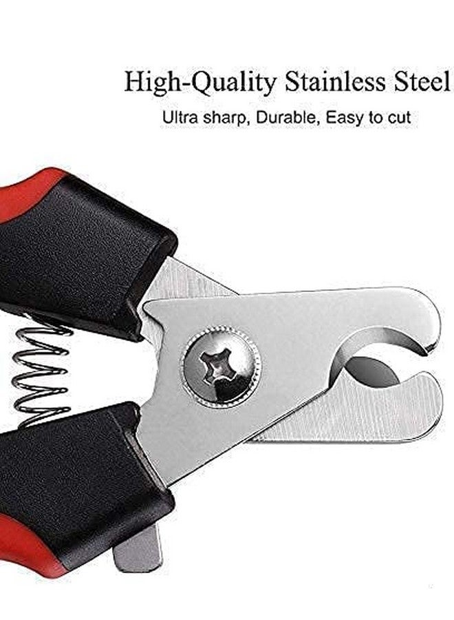 Pet Grooming Accessories - Dog Nail Cutter | Dog Nail Grinder | Wooden Slicker Dog Comb Ideal For Dogs And Puppies (Combo Of 2) - Image 4