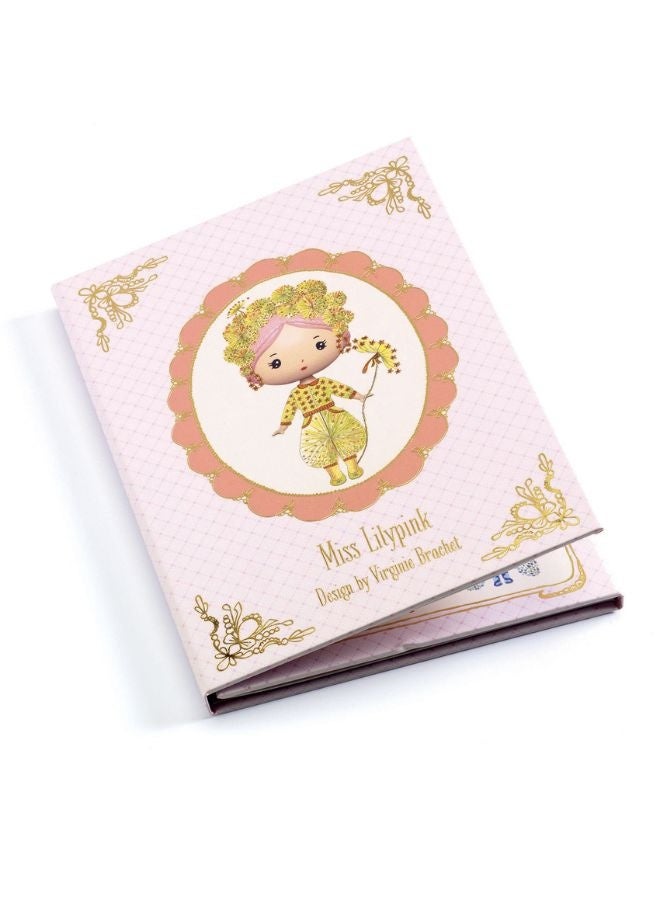 DJECO Miss Lily Pink Tinyly R Stickers Set  - Image 2