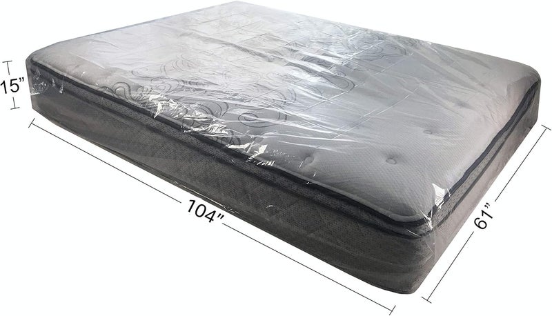 يو بوكسز أغطية/أكياس مرتبة مقاس كوين من uBoxes 61 × 15 × 104 بوصة (عبوة من 2) - مستلزمات النقل - Image 2