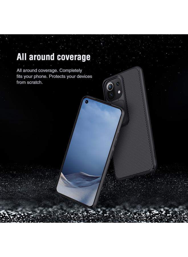 Nillkin Case For Xiaomi Mi 11 Lite 4G / 5G Black Mirror Series PC Camshield Full Coverage Dust-proof Scratch Resistant Case - Image 5