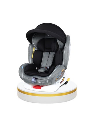 4-In-1 Ultra Baby Car Seat With Canopy, 360 Degree Rotation, ISOFIX, 9 Levels And Adjustable Headrest Positions, 0 - 12 Years, Upto 36 Kg,  0+/1/2/3 Group - pzsku/Z92046522A1E5F6BE0B5BZ/45/_/1691495742/a69712f5-ad28-4a21-8ef0-af8088474ce8