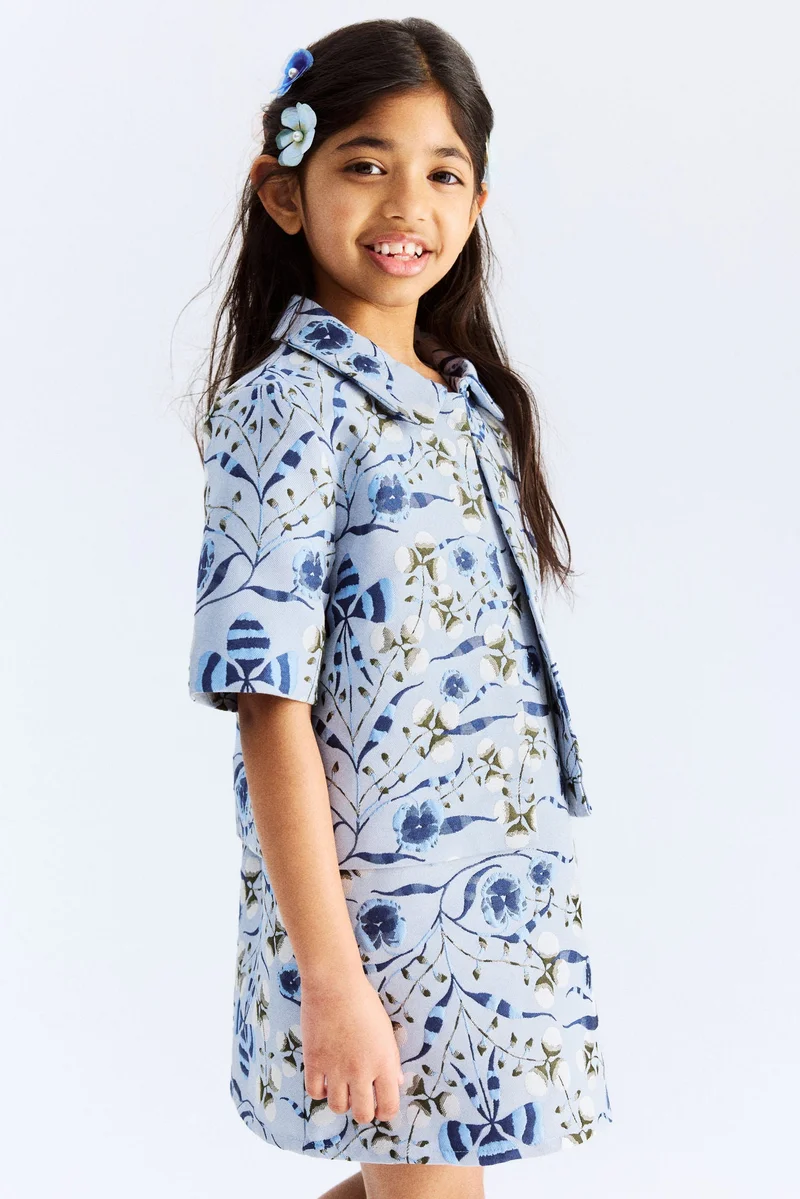 H&M Jacquard-weave blazer