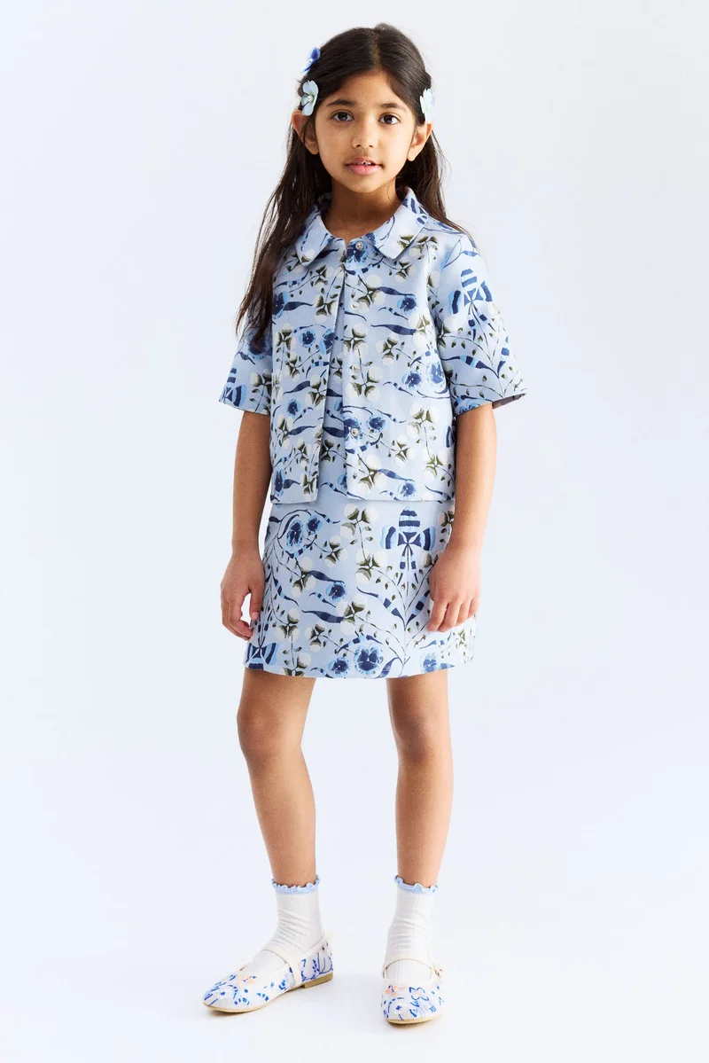 H&M Jacquard-weave blazer