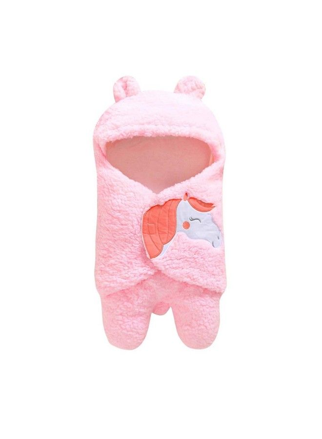 Brandonn Flannel 27X14X31 Inch Sleeping Bag Unicorn Pink 1 Pc - Image 3