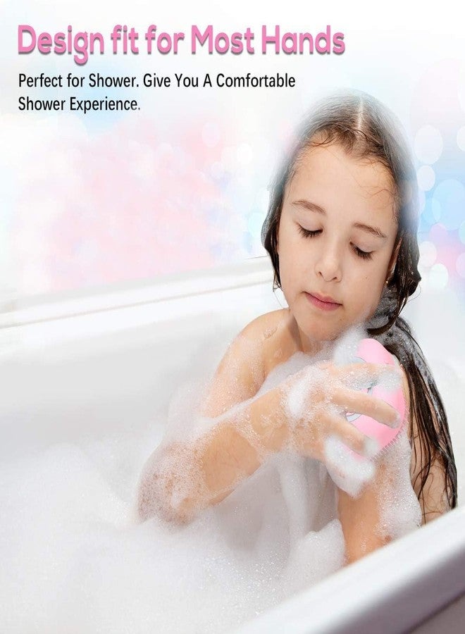 PEAKTASTE Silicone Exfoliating Body Scrubber with Soap Dispenser, 80ml Capacity, Anti-Slip Design, Blood Circulation Enhancing Bath Brush for Shower, Soft Durable Bristles for Babies, Kids, Women, Men, Pets - Image 4