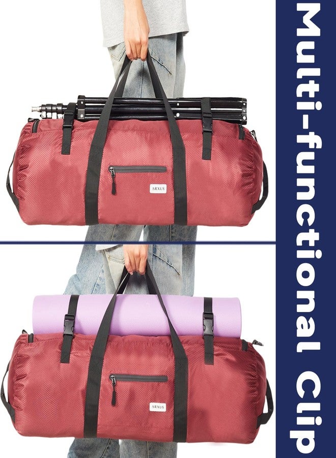 Arxus Extra Large Duffle Bag for Travel Gym 90L 50L 30L Baseball Bat Sports Duffel Bags for Men with Shoulder Strap, Tent Storage Camping - Image 4