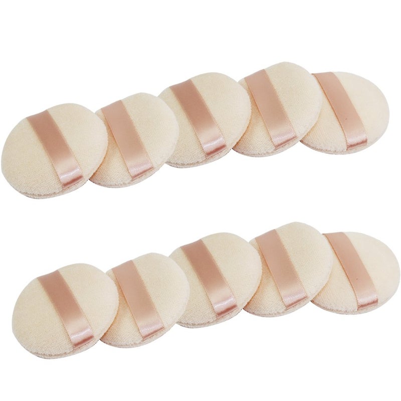 JOLY Powder Puff for Makeup Face Powder (10 Pieces) - Image 1