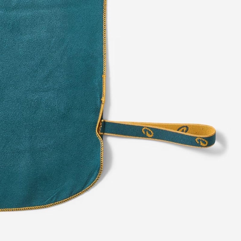 DECATHLON منشفة سباحة ميكروفايبر حجم L 80 x 130 سم (أزرق مهيب) - Image 4