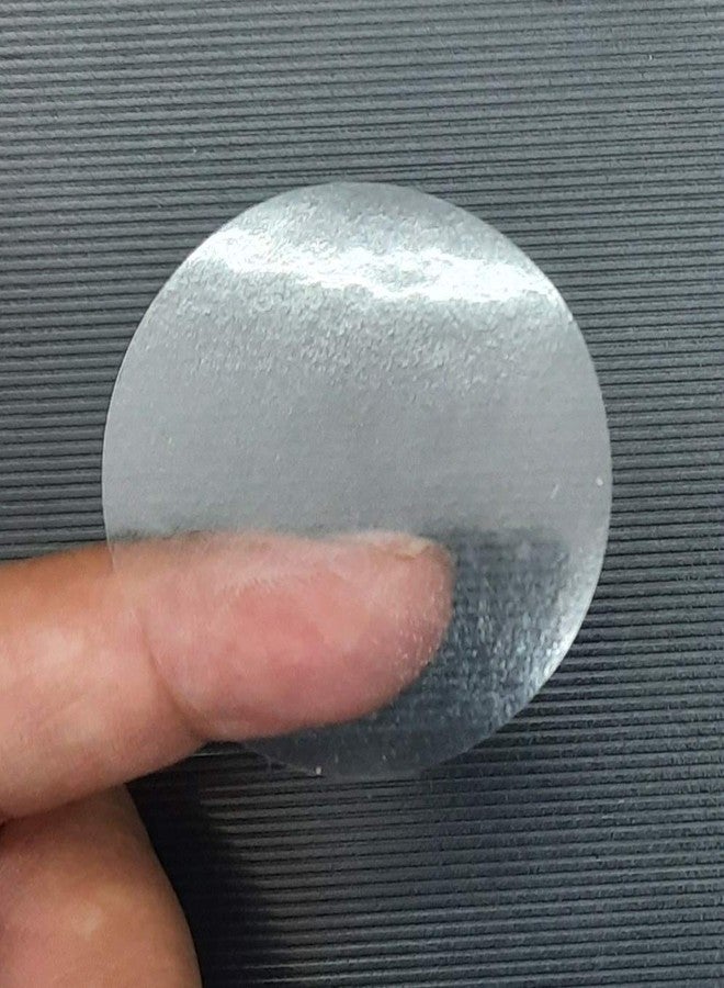 إمبرينت ملصق دائري شفاف مطبوع عليه صورة، قطر 40 مم، عبوة من 150 قطعة - Image 1