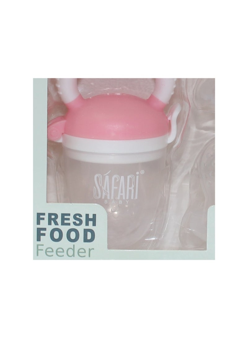 Safari Baby Fresh Food Feeder – 3 Sack Sizes (S, M, L) Pink - Image 3