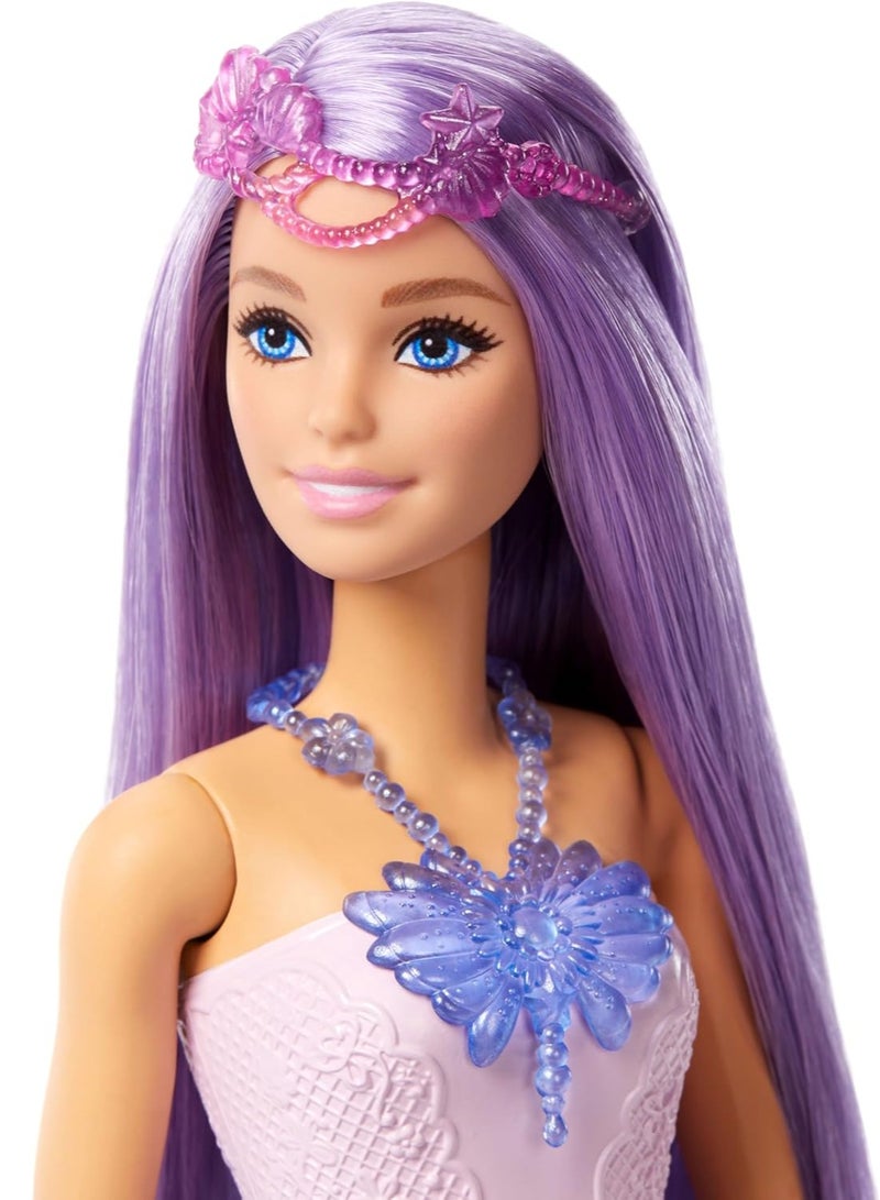 Barbie دمية باربي من ماتيل دمية الموضة الخيالية مع الملحقات - Image 3