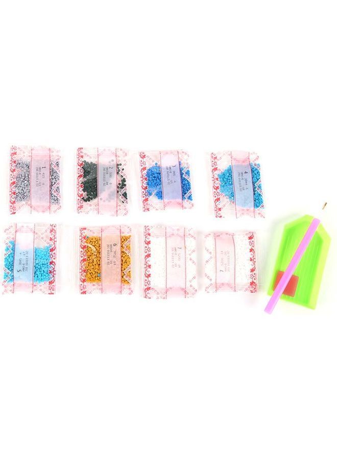 NIBEMINENT DIY 5D Decorative Diamond Painting Kit Multicolour - Image 2