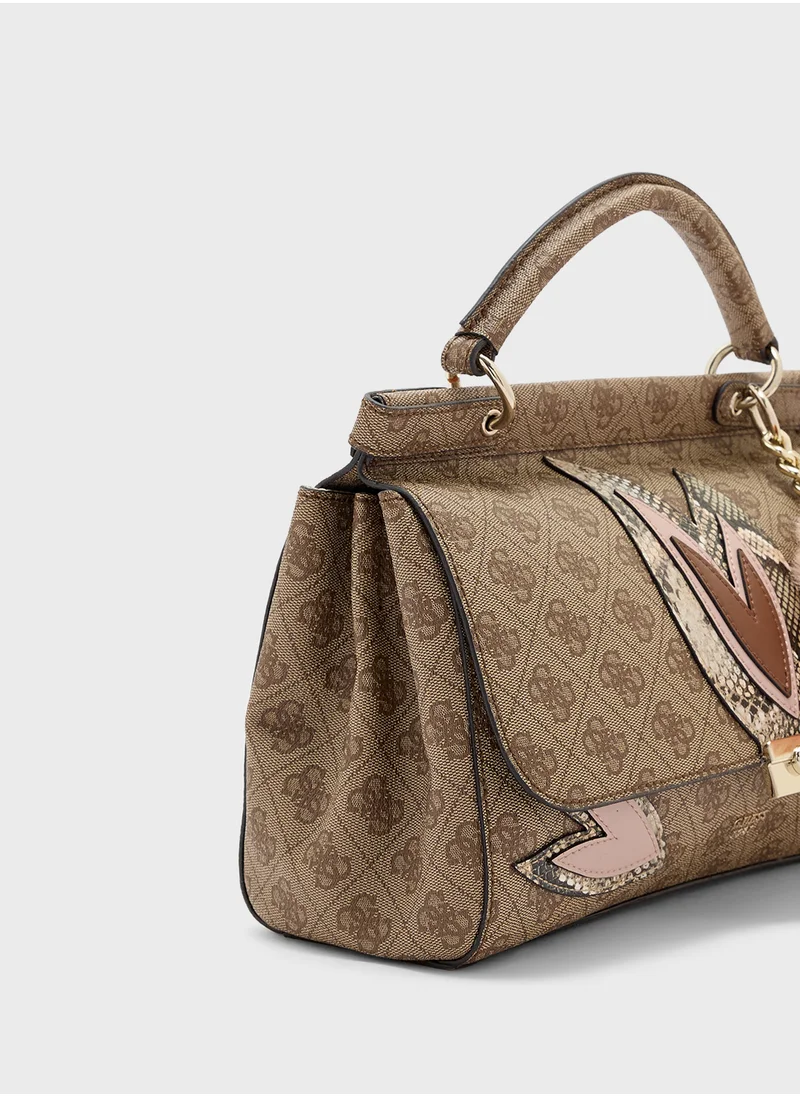 GUESS Jaden Top Handle Flap
