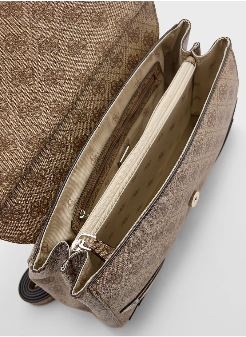 GUESS Jaden Top Handle Flap