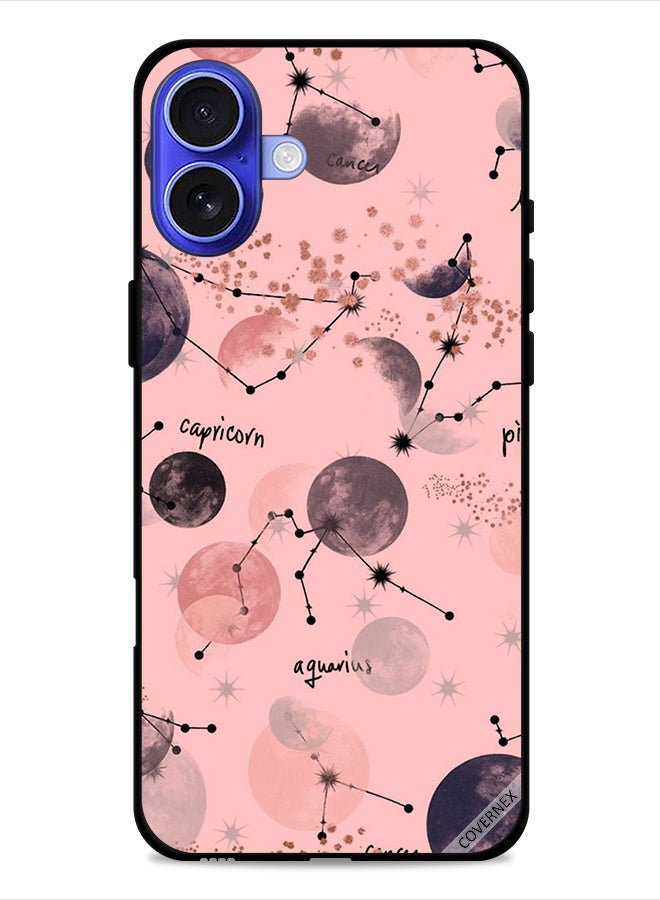 Covernex Apple iPhone 16 Protective Case Cover Zodiac Signs Pastel Art - Image 1