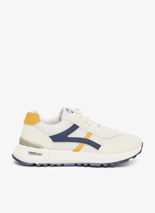 ستايلي اكتيف حذاء سنيكرز بنعل تنس ورباط غلق