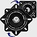 Evadow Evadow 2Pack 8Inch Heavy Duty Bar Stool Swivel Plate, Chair Swivel Base with Solid Ring of Ball Bearings, 500lbs  - Image 2