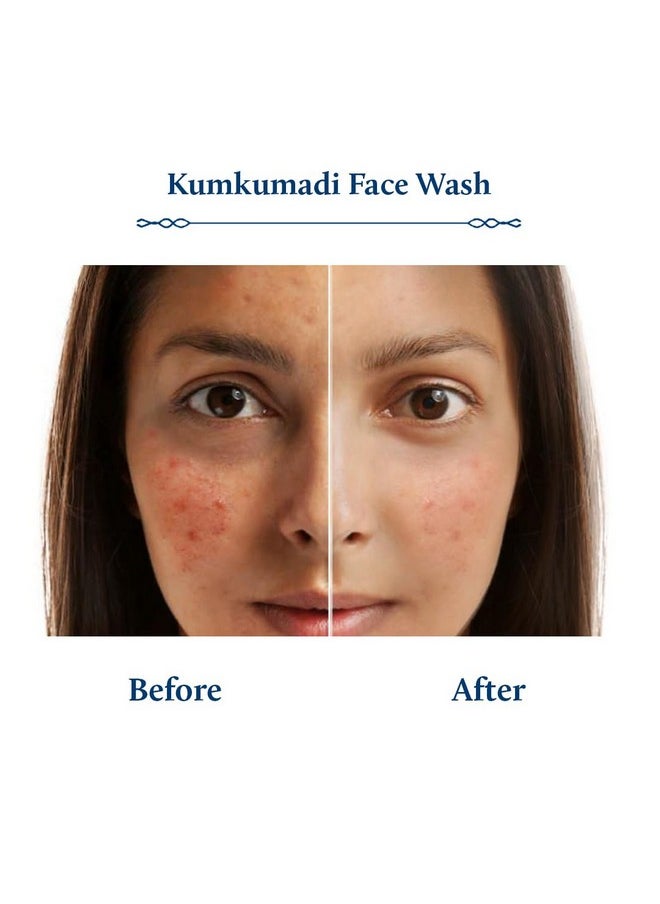 Blue Nectar Kumkumadi Brightening Face Wash With Saffron For Women & Men | Sulphate Free Anti Pimple Face Cleanser (100 Ml)  - Image 2