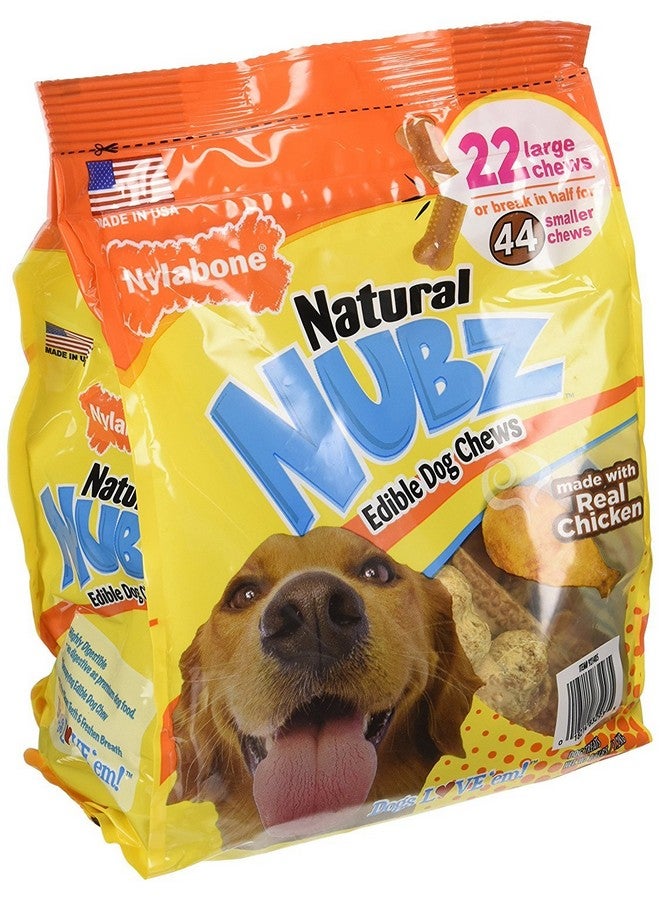 Nylabone Natural Nubz Edible Dog Chews, 22 Count - Image 1