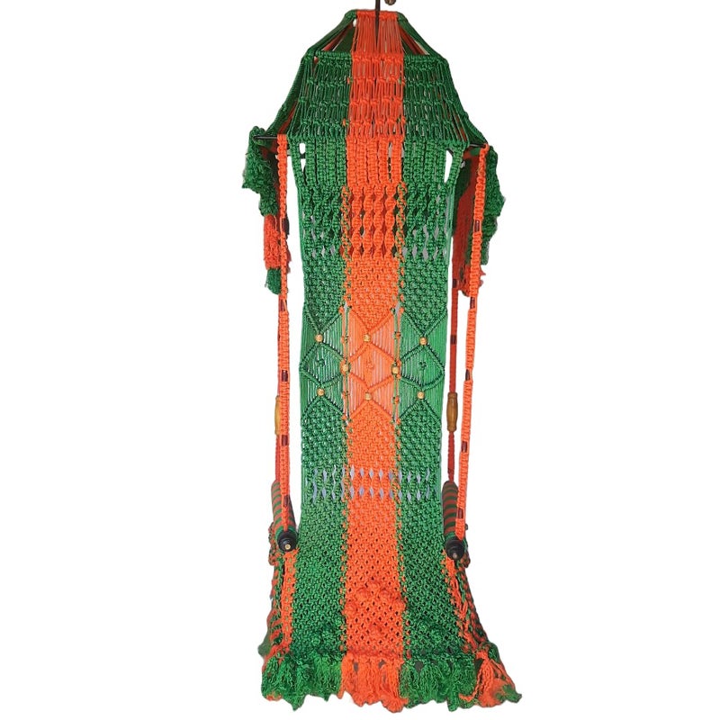Generic Lakshya India Designer Multicolour Swing for Living Room Balcony Garden and Patio  - Image 2