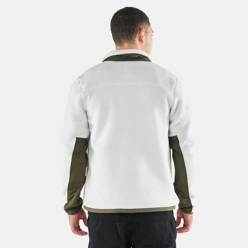 Timberland Men's Mix Media Sherpa Fleece Jacket