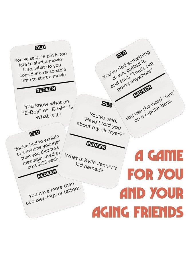 Vango Youâ€™re Getting Old - A Party Card Game for Aging Millennials - 2 to 6 Players, Ages 14+ - Image 2