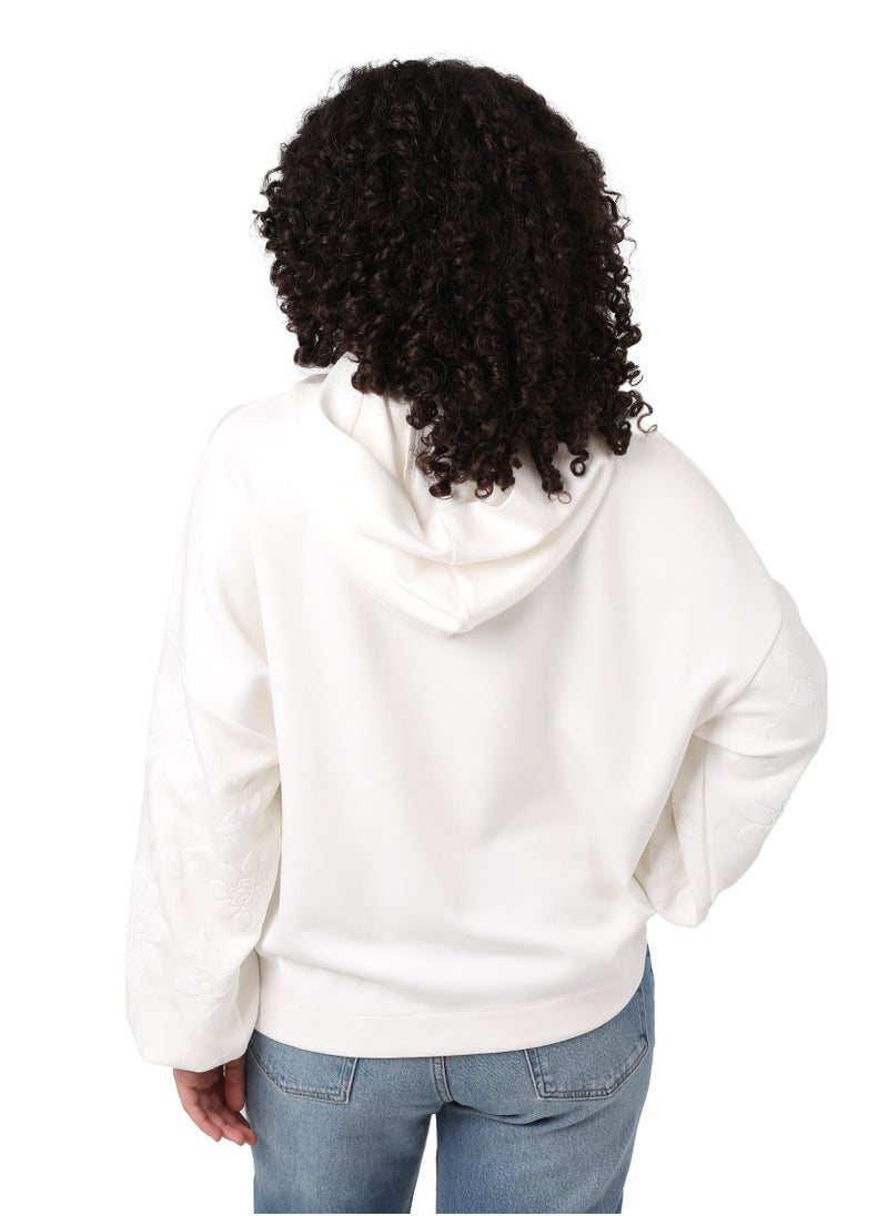 ASTK - Relaxed Hoodie With Sleeves Print - Image 1