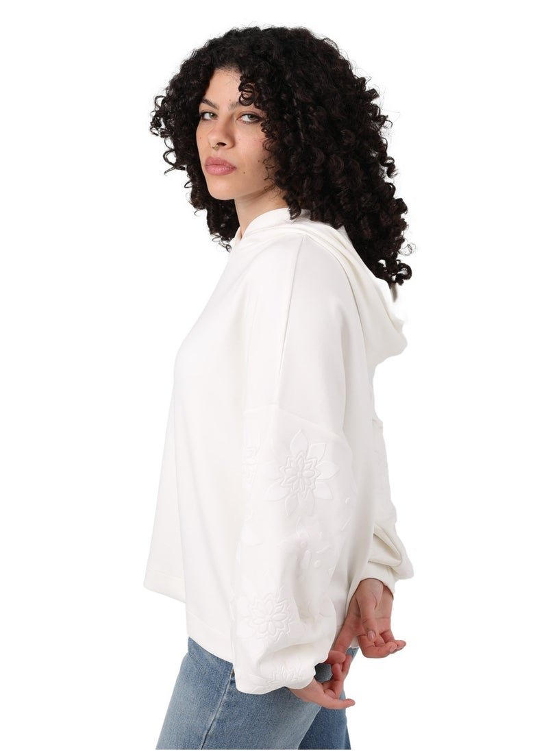 ASTK - Relaxed Hoodie With Sleeves Print - Image 1