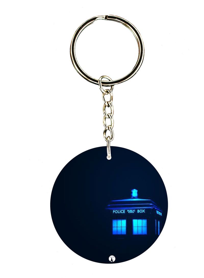RKN The TV Show Doctor Who Double Side Printed Keychain