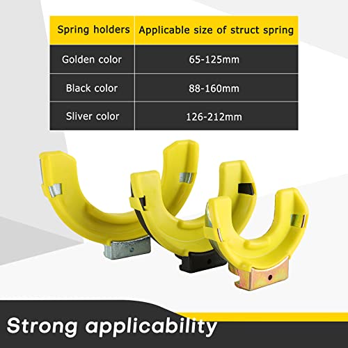 Acymner Interchangeable Fork Strut Macpherson Spring Compressor Kit Universal Coil Extractor Tool Set - Image 3