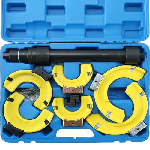 Acymner Interchangeable Fork Strut Macpherson Spring Compressor Kit Universal Coil Extractor Tool Set - Image 1