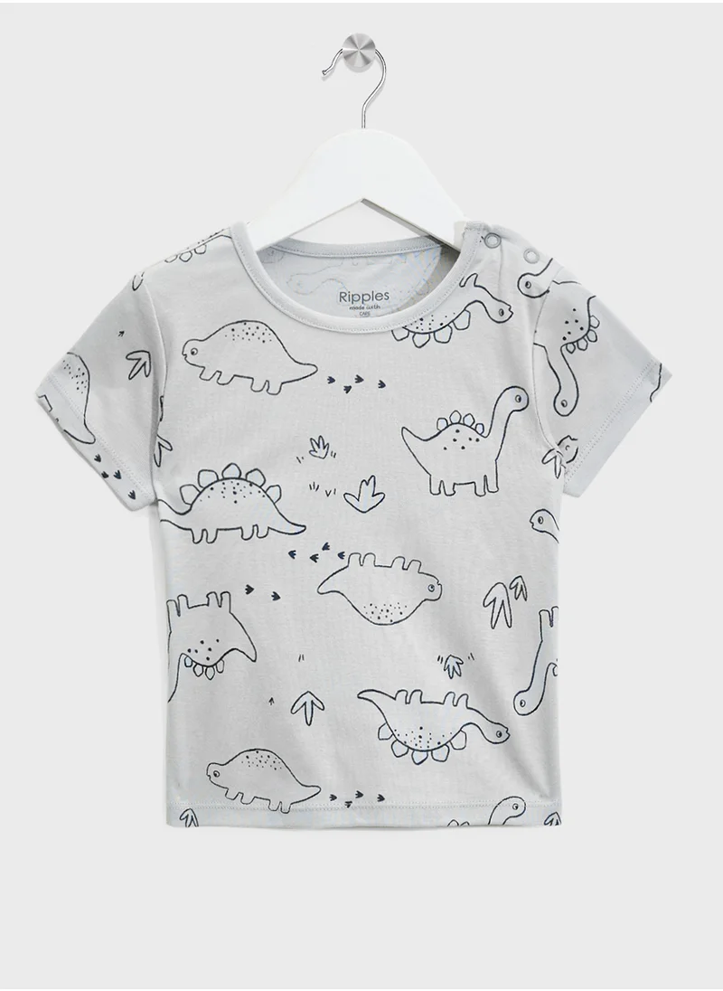Ripples Boys 2pcs Sets with Short & T-shirt