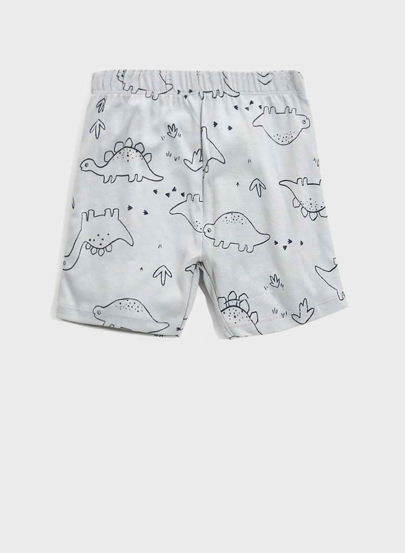 ريبلز مع نمشي طقم ولادي قطعتين شورت وتيشيرت - Image 4