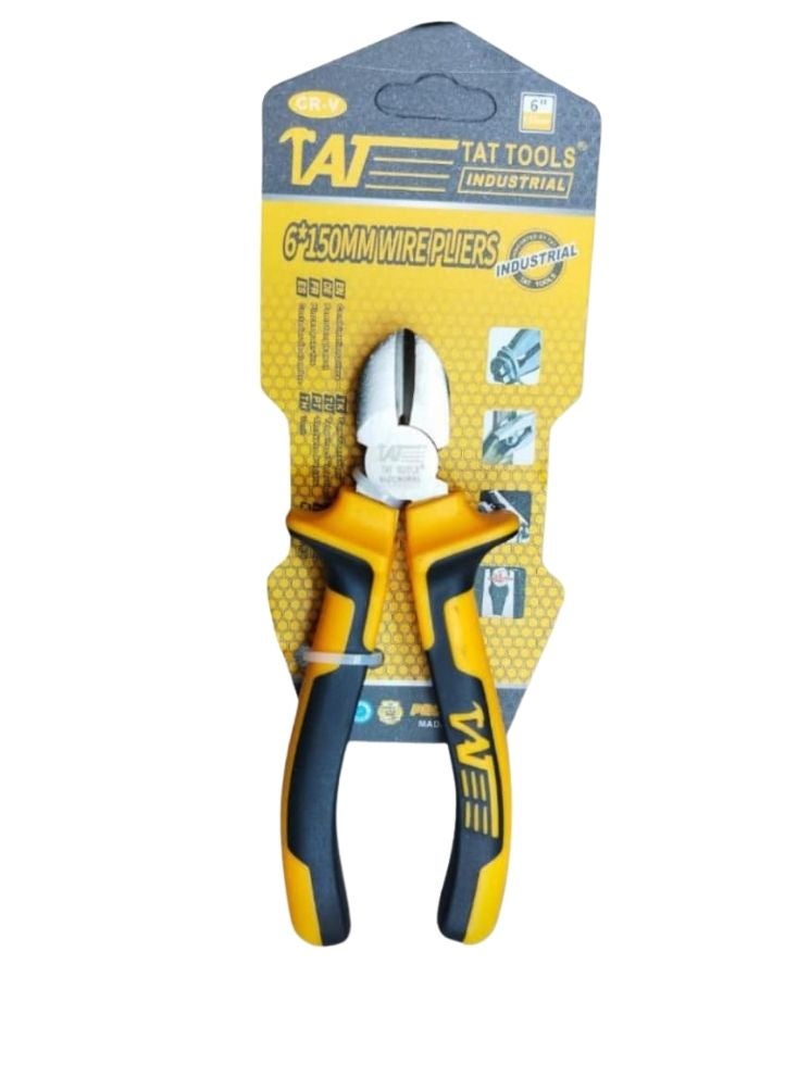 كماشة القطع الجانبية شديدة التحمل من تي إيه آي تولز – كماشة مخصصة لقطع الأسلاك الصناعية