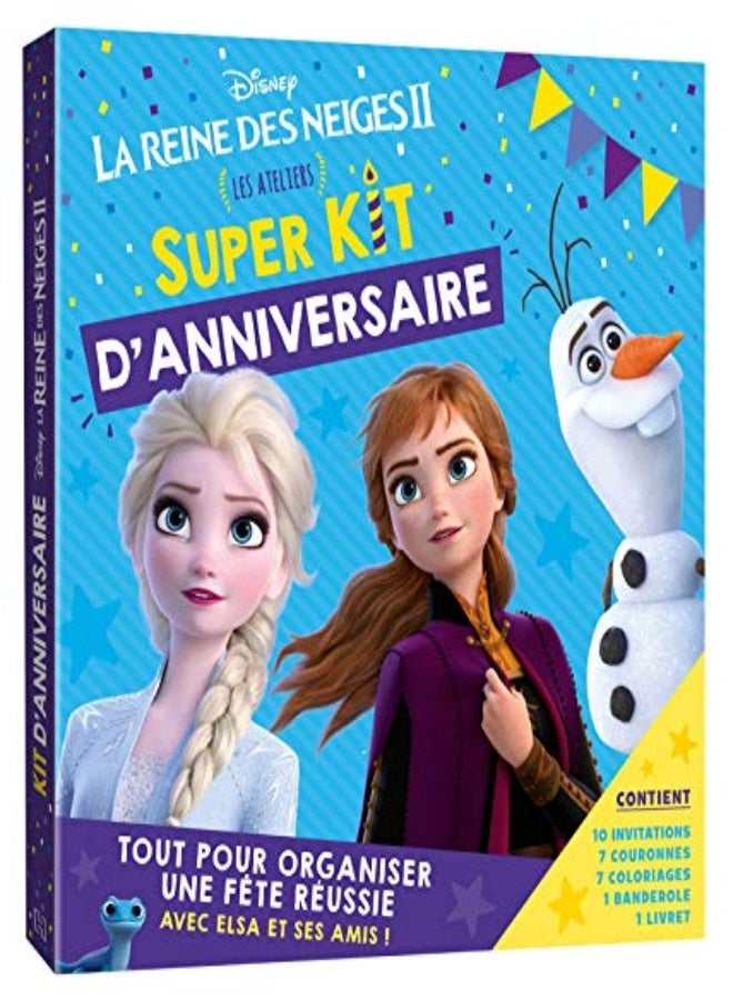 LA REINE DES NEIGES 2 - KIT D'ANNIVERSAIRE - DISNEY