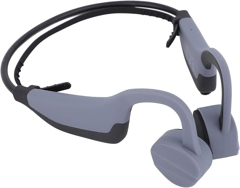 FILFEEL Bone Conduction Sports Headphones with 16GB Memory IPX8 Waterproof for Swimming Diving Gray - Image 3