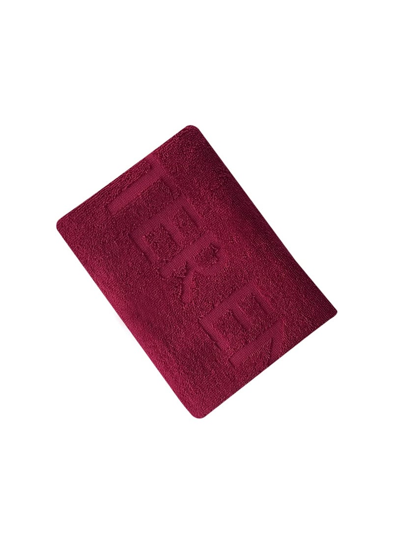 Peter England Peter England Bath Towel Wrap 140cm X 68cm Pack of 1 Red  - Image 2