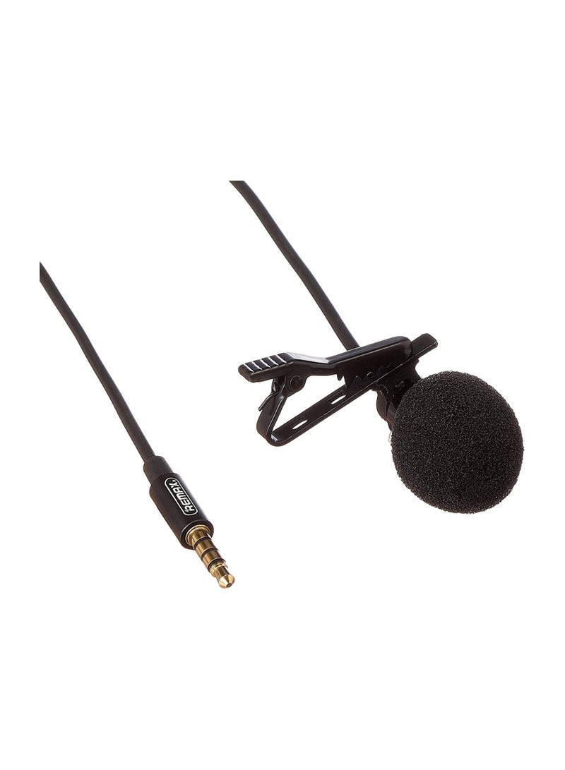 ريماكس ميكروفون K06 Pro Audio-Maidu Lavalier - أسود  - Image 1