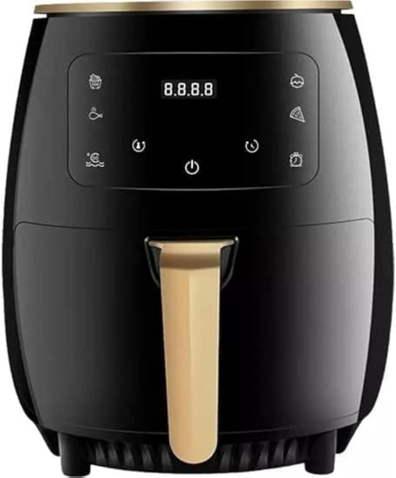 Digital Air Fryer Multifunction Touch 6L 2400W Black - Image 1