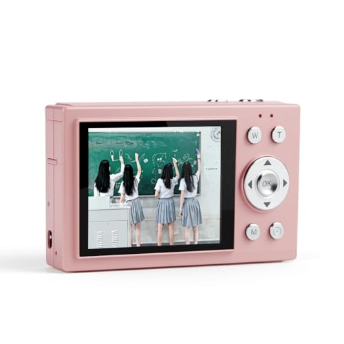SNAPPSY CCD Digital Camera | 64MP 4K Ultra HD with WiFi & Type-C, 28 LCD, 400g Lightweight, High-Definition Lens Retro Design for Students, - Image 2