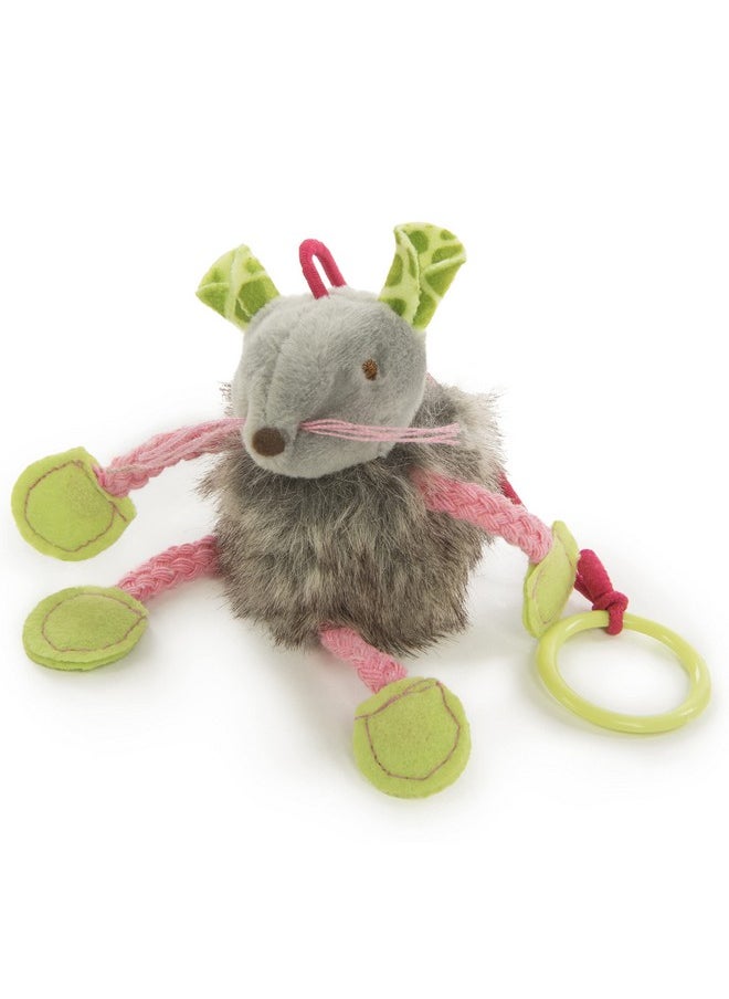 SmartyKat SmartyKat (3 Count) Bouncy Mouse Bungee Dangler Plush Cat Toys - Multi Color, 3 Count  - Image 2