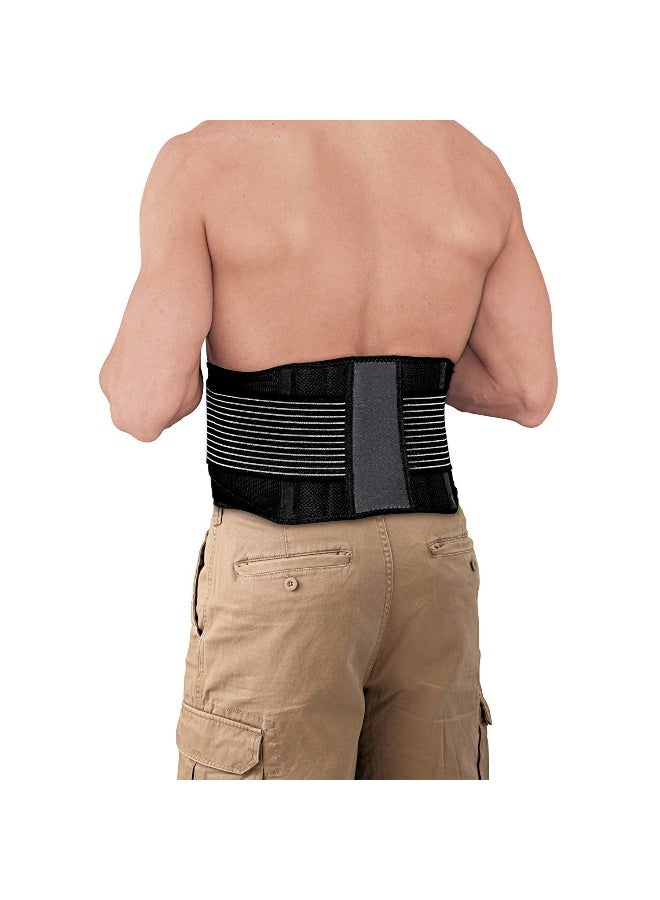 ACE - 902002 Adjustable Back Brace, Stabilizing Support and Comfort, Adjustable, Breathable, Full Range of Motion - Image 4