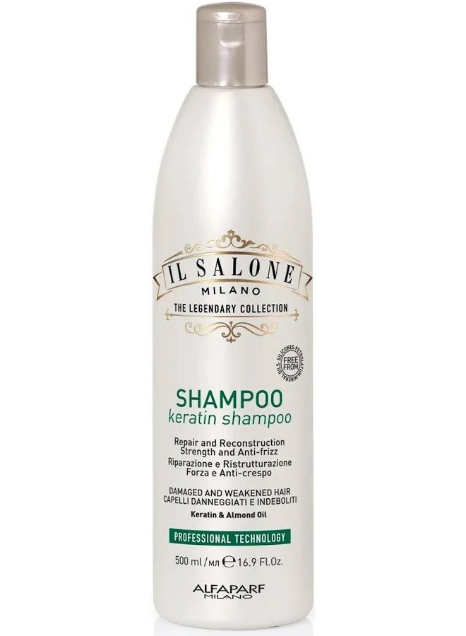 Il Salone Milano Keratin Shampoo 500ml - Image 4