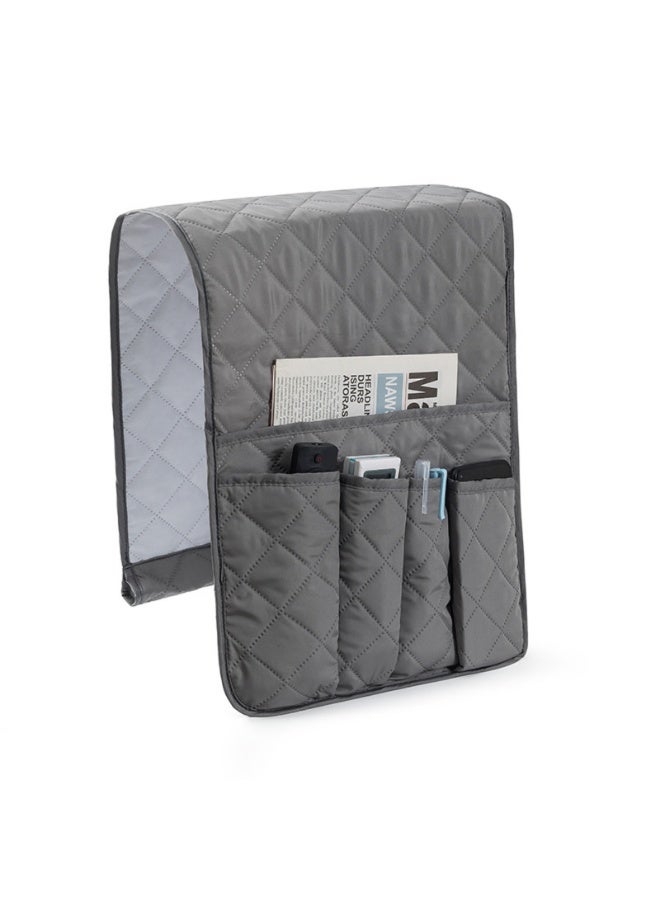 Armrest Covers Sofa Arm Organizer with 5 Pockets for Tablet Magazines TV Remote Holder, Non-slip Recliner Couch Armchair Slipcover Furniture Sofa Arm Protector Storage Caddy Pouch - Image 1