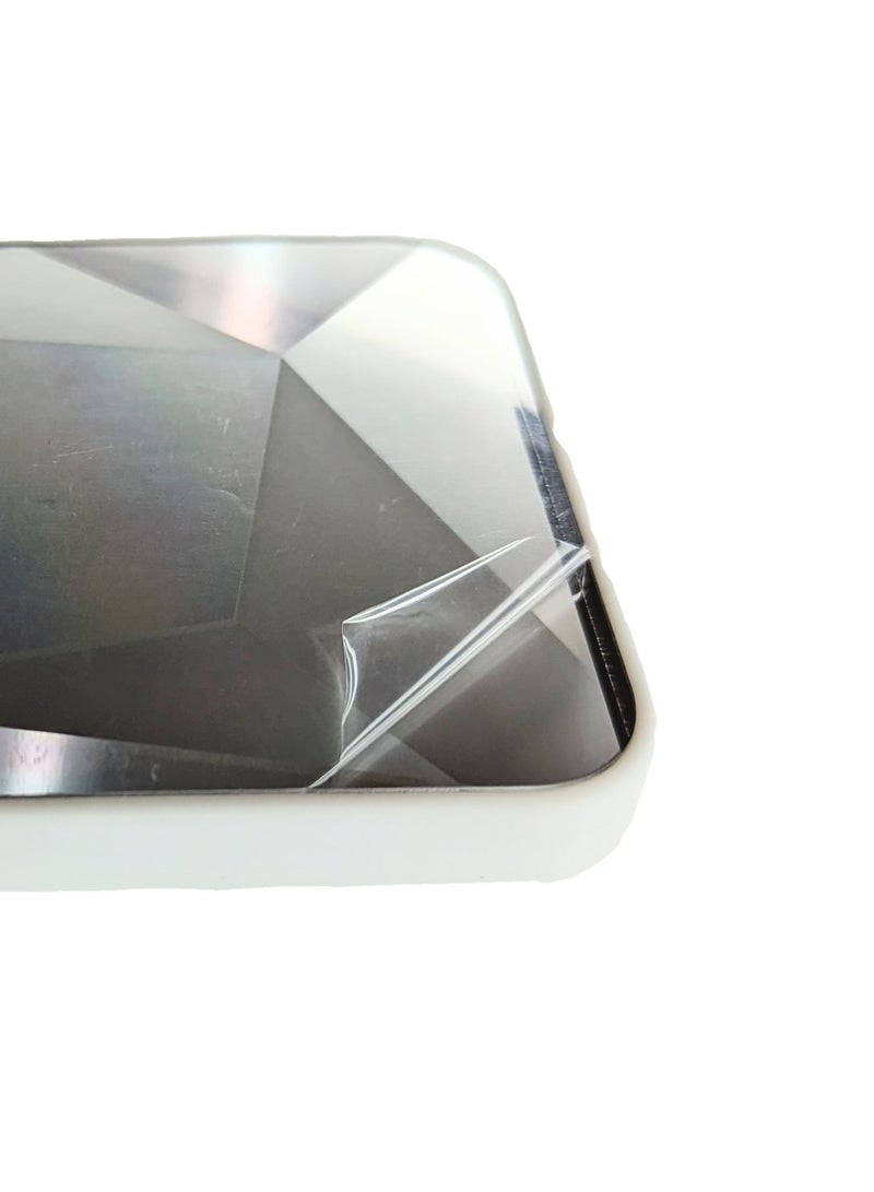 هيكسابيكس جراب Samsung A14 ، جراب واقٍ لهاتف Samsung A14 الفضي - Image 2