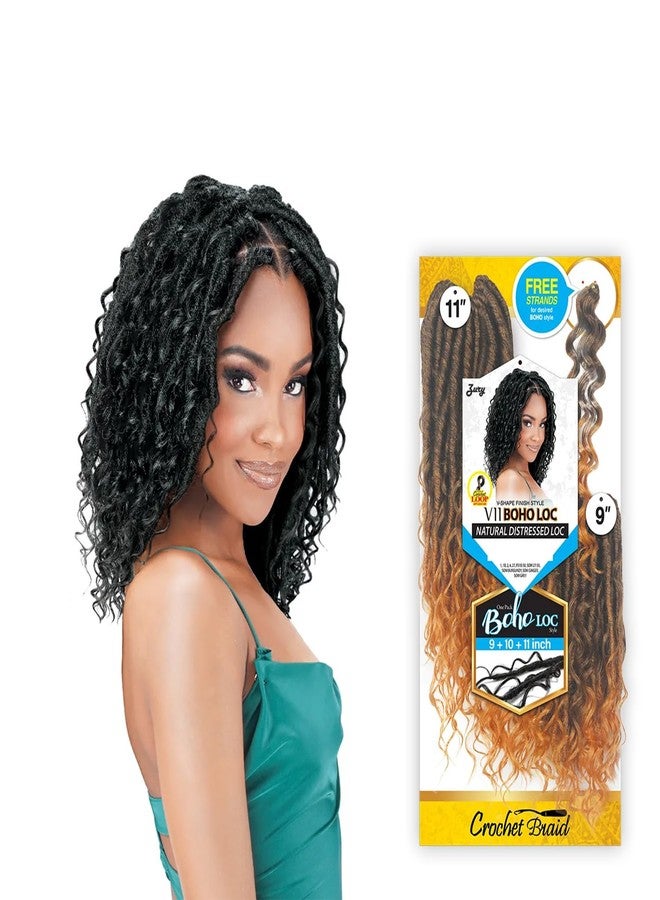 Zury Royal Zury Crochet Braids V-shape Finish Style V11 Boho Loc (9"10"11") (SOM GINGER) - Image 4